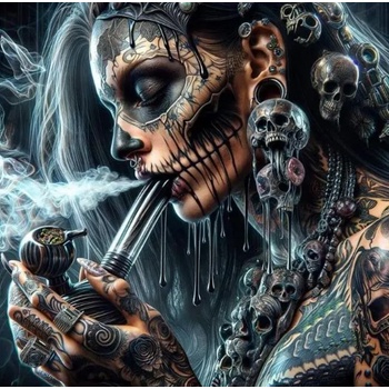 Norimpex - Puzzle Diamant painting: Zombie 30x40cm - 1 - 39 piese