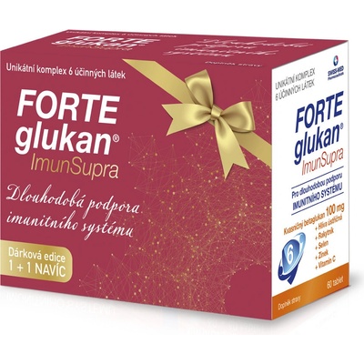 Swissmed FORTEglukan ImunSupra 60 tablet