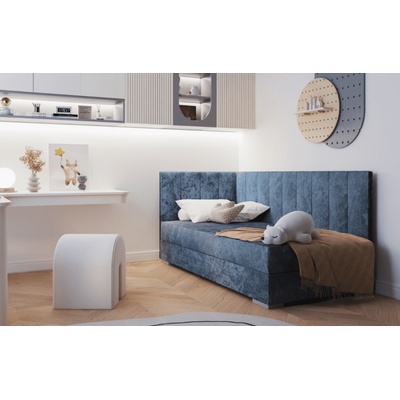 ArtBed Coimbra III modrá ľavé