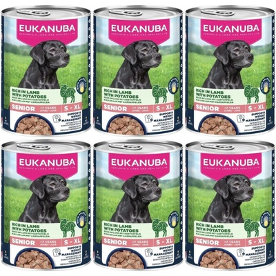 Eukanuba Senior Rich in Lamb with Potatoes 6 x 400 g