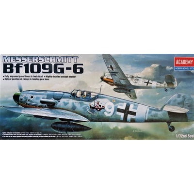 Academy Messerschmitt Bf 109G6 1:72 – Zboží Dáma