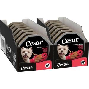 Cesar ваничка с говеждо и черен дроб 14 x 150 g