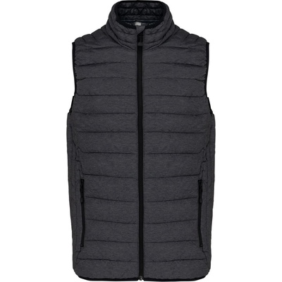 Kariban K6113 / Мъжка изолирана жилетка - тъмносив меланж L (206113u5603)