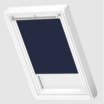 VELUX DKL Standard modrá 1100 Bílý lakovaný hliník SWL, M06/306 78x118 cm