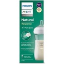 Avent Philips fľaša Natural Response skleněná transparentní 240 ml
