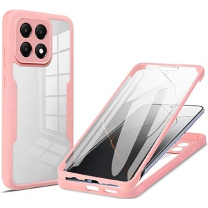 Techsuit Калъф за Xiaomi Poco F6 Pro + Cover - ColorVerse 360 Series - Pink