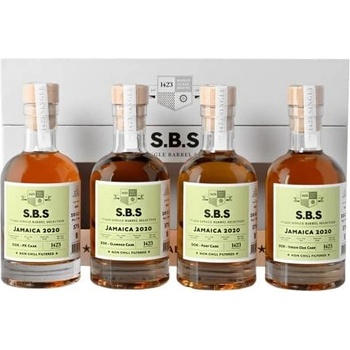 S.B.S Origin Rum Experimental Cask Series 57% 4 x 0,2 l (kartón)