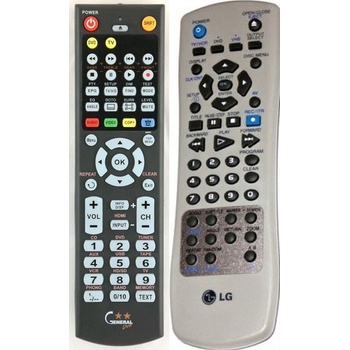 GENERAL LG 6711R1P042A - съвместимо дистанционно управление на марката General (6711R1P042A)