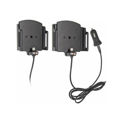 Brodit držiak do auta nastaviteľný s USB-C a nabíjaním z cig. zapaľovača/USB š. 75-89 mm, hr. 9-13 521844