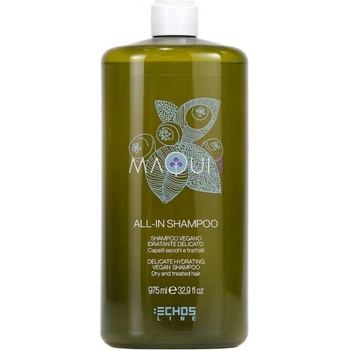 Echosline Хидратиращ веган шампоан за суха и изтощена коса Echosline Maqui 3 All-In Shampoo 975мл