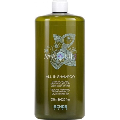 Echosline Хидратиращ веган шампоан за суха и изтощена коса Echosline Maqui 3 All-In Shampoo 975мл