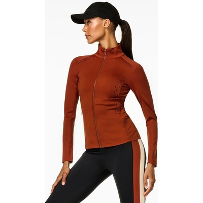 Goldbergh Veronique Zip Jacket Bronze Brown