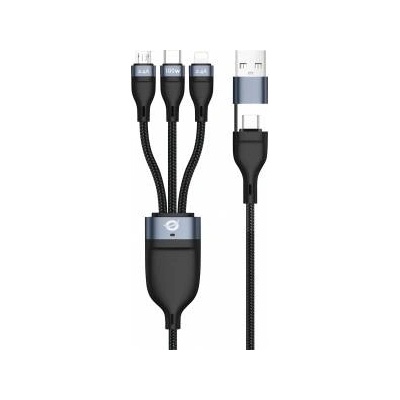 Conceptronic Usb 3-In-1 Pd 3.0 100W Fast Charging Cable 1.5M, 20V 5A, 480Mbps, E-Mark