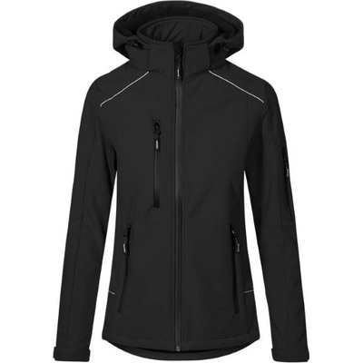 Promodoro 7865 / Дамско зимно софтшел яке - черно l (40786500203)
