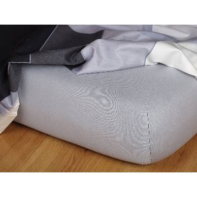 Dadka prostěradlo jersey barva šedé 200x200