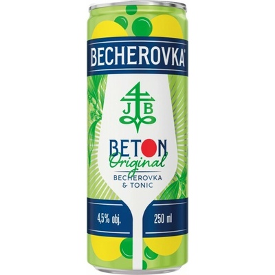Becherovka Beton 4,5% 0,25 l (plech)