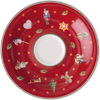 Villeroy & Boch Чинийка за чаша за еспресо Toy's Delight 100 мл червена (14-8643-1430)