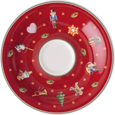 Villeroy & Boch Чинийка за чаша за еспресо Toy's Delight 100 мл червена (14-8643-1430)