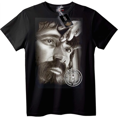 NOONEBRAND Тениска с Анх символ - 5XL, White