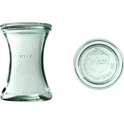 WECK Delikates s víčkem 6 x 370 ml