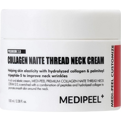 MEDI-PEEL- Anti-age liftingový krém na krk a dekolt Premium Naite Thread neck cream 100 ml – Zboží Dáma