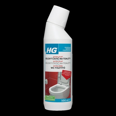 HG 322 extra silný čistič toaliet 500 ml