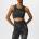USA Pro Core Racer Back Sports Bra Ladies - Painted Leaf