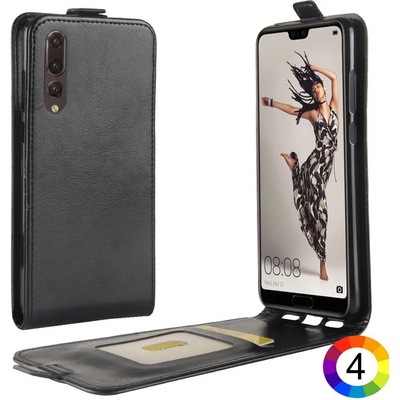 Huawei P20 Pro Flip3 Кожен Калъф и Скрийн Протектор