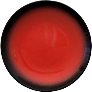 Gural Porselen - Marmaris Black/Red Чиния 25cm. (NBNEO25DU631KMZS) (0180539)