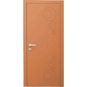 èkasa group Интериорна врата с каса EKASA INCONTRI IN-RIM 90x240х12 см, панти, магнитна брава, дърво, кехлибар (IN-RIM/AMBRA)