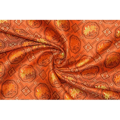 Brokát mongolský – oranžový