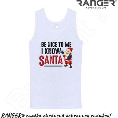 Ranger tielko motív Santa 2 biela