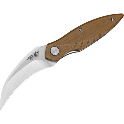 Bestech Mantidae Liner Lock Brown BG60B