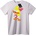 NOONEBRAND Тениска Daisy Duck Черна - XL, Black