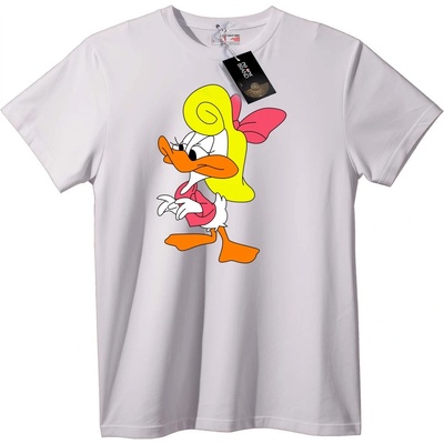 NOONEBRAND Тениска Daisy Duck Черна - XL, Black