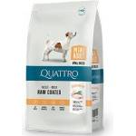 Quattro adult mini - Пълноценна храна за израснали кучета над 12 месеца от ДРЕБНИ породи с ЕКСТРА птиче месо - 7 кг