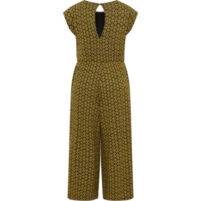 Tranquillo Дамски гащеризон Tranquillo Women's Jerseyoverall Finaa Jumpsuit - Black Fan (102-5342-0113)