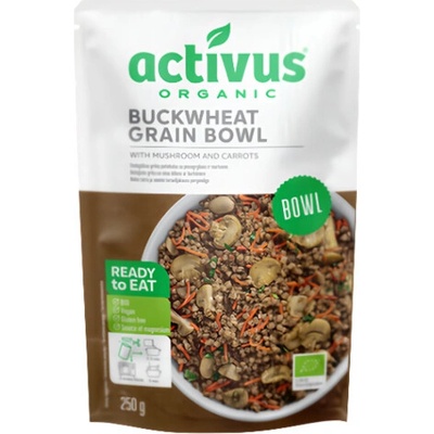 Activus ORGANIC Grain bowl s pohankou a houbami 250 g
