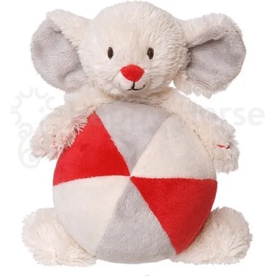 Happy Horse Плюшена играчка за гушкане мишка с топка, Happy horse (17546)