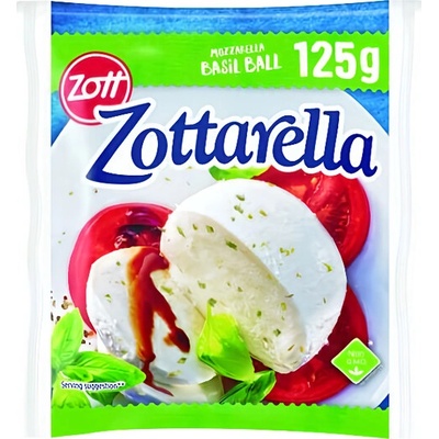 Zott Zottarella Mozzarella s bazalkou 125g