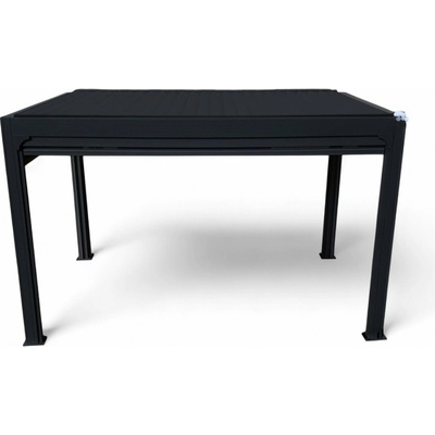 NOELA PREMIUM 3 x 4 m, antracitové lamely, antracit,