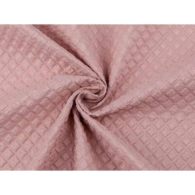 Šusťákovina zpevněná 3D kostičky METRÁŽ - 6 (16) pink