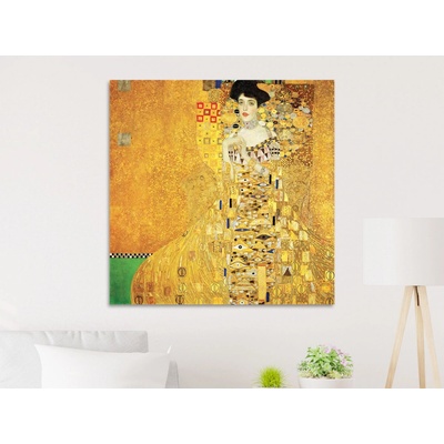 Zlatá Adele - Gustav Klimt Varianta: 60x60 cm - na KAPA desce 5 mm (k zavěšení)