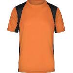 Daiber jn 306 / Мъжка тениска за бягане - оранжева/черна m (02030693702)