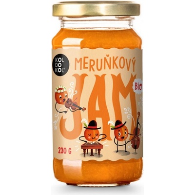 Koldokol Jam Meruňka bio 230 g