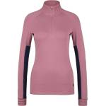 Stoic Дамско мериносово термобельо Stoic Women's MerinoSoft245 TuleboSt. Half Zip Merino shirt - Dark Orchid / Navy Blue - размер XL (916-5192-0215)