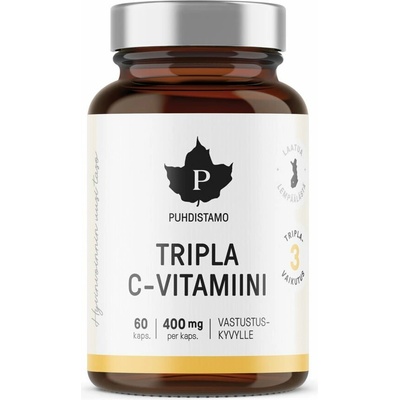 Puhdistamo Triple Vitamin C 60 kapslí