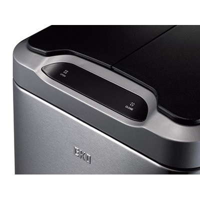 EKO-Europe EKO Сензорен кош за разделно събиране на отпадъци PHANTOM - матиран - 2 х 20л (EKO 927740 - Matt s/s)