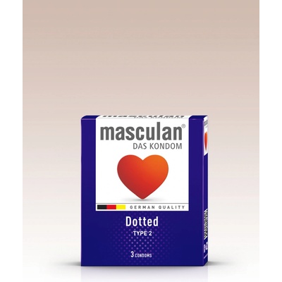 Masculan Dotted 3 ks