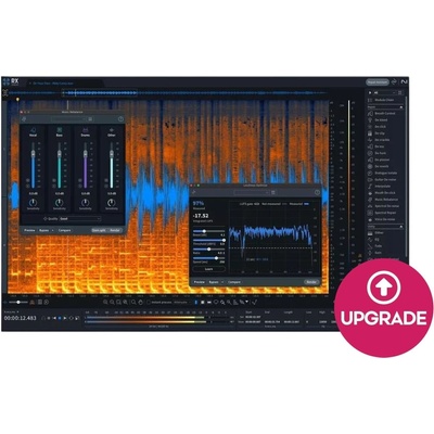iZotope RX 11 Standard: Upgrade from RX Ele or Ele Suite (Дигитален продукт)